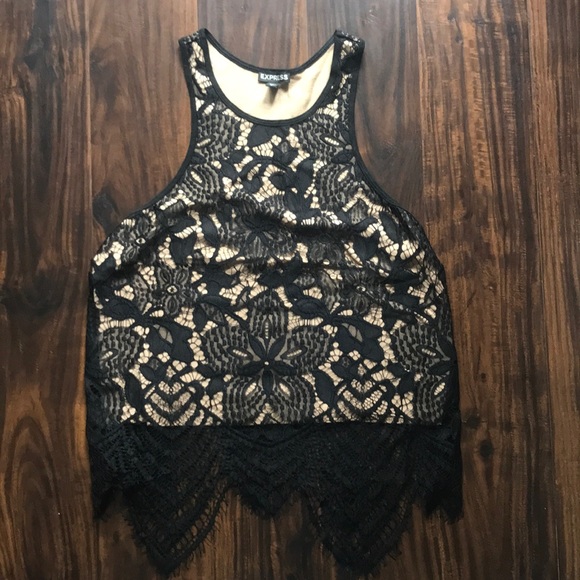 NWOT Express Lace Tank - Picture 1 of 3